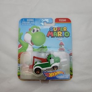 Hot Wheels Super Mario Character Cars Yoshi